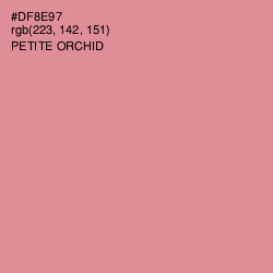 #DF8E97 - Petite Orchid Color Image